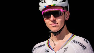 Tadej Pogacar, antes de tomar la salida en el GP de Montreal.