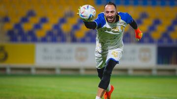 David Ospina vuelve a entrenar con Al Nassr