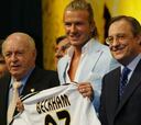 Beckham: "Si Florentino vuelve, hará mejor al Madrid"