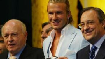 Beckham: "Si Florentino vuelve, hará mejor al Madrid"
