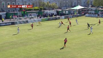 España ya mete miedo: vean el brillante golazo coral de la estrella de la Sub-17