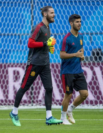 De Gea y Marco Asensio.