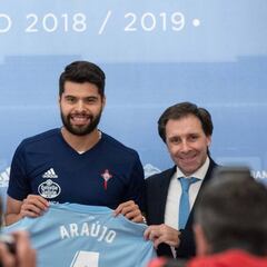 Araújo: "La calidad que tiene el Celta me motivó a venir"