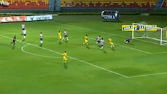 Este fue el primer gol de Jean Paul Pineda en Colombia