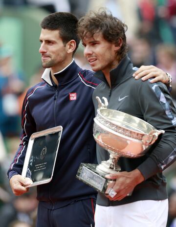 El tenista español ganó al serbio por 6-4, 6-3, 2-6 y 7-5.