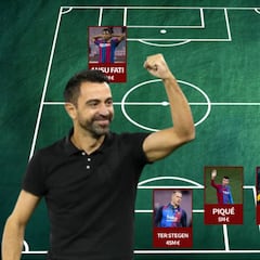Así sería el XI del Barça 22-23 con los dos fichajes confirmados por Laporta y el 'último' de Pedrerol