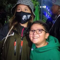 Así fue el encuentro entre Greta Thunberg y Francisco Vera, niño ambientalista colombiano