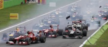 Las imágenes de la carrera en Monza