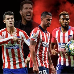 Los atacantes salen perdiendo en goles cuando van al Atleti