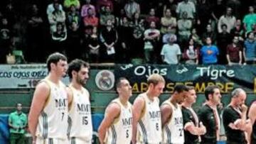 <b>UN EQUIPO TIPO. </b>La imagen es del partido contra el Murcia. Lavrinovic, Garbajosa, Prigioni, Hansen y Bullock forman el quinteto.