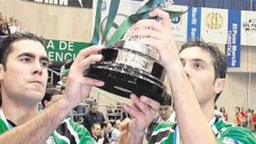 <b>LA ALEGRÍA. </b>El campeón levantará el trofeo de Copa, como ha hecho Interviú en dos últimos años.