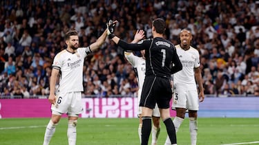 14/05/24 PARTIDO PRIMERA DIVISION
REAL MADRID - ALAVES
NACHO FERNANDEZ COURTOIS MILITAO CARVAJAL