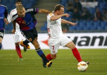 Walter Samuel y Krohn-Dehli.