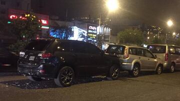 Jefferson Farfán protagonizó un triple choque en Surco