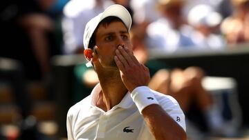 Djokovic gana su 4º Wimbledon y ya acumula 13 Grand Slams