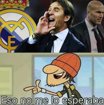 Lopetegui, el nuevo entrenador del Real Madrid, ya tiene sus memes