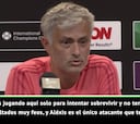 Mourinho: "No tenemos delanteros ni extremos: sólo a Alexis"