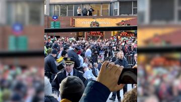 Activistas palestinos interrumpen el desfile de Macy’s