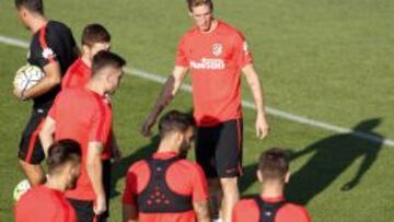Entrenamiento del Atlético