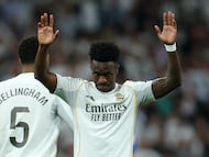 Vinicius, del Real Madrid.