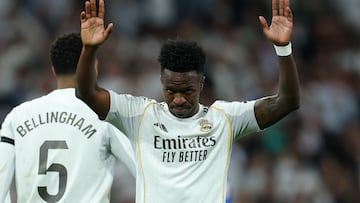 Vinicius, del Real Madrid.