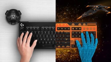 Logitech Bridge, el teclado con el que puedes jugar y chatear en VR