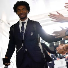 Allegri medita cambiar de posición a Juan Cuadrado