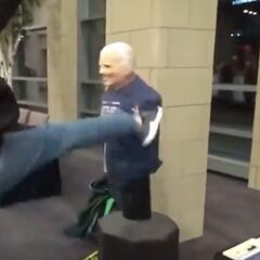 Video of Biden effigy being beaten and kicked causes outrage