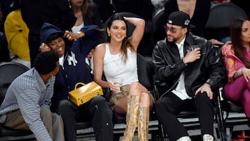 Kendall Jenner and Bad Bunny made their first public appearance together on Friday night.