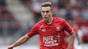 Oriol Busquets, en el Twente. 