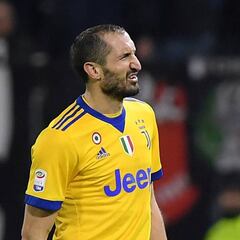 Chiellini será baja con Italia: quiere llegar ante el Madrid