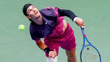 Jack Draper, contra Alex de Miñaur en el US Open.