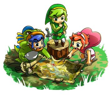 Ilustración - The Legend of Zelda: Tri Force Heroes (3DS)