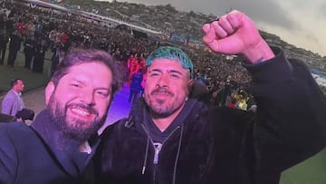 El ‘Mono’ Sánchez le dedica una divertida frase a Boric y el Presidente reacciona al instante