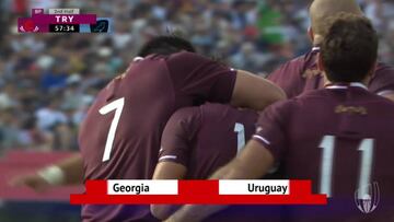 Uruguay cae con claridad ante Georgia