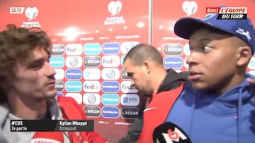 If looks could kill! Don't mess with Mbappé