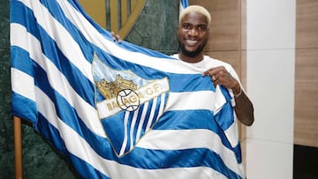 Ideye, nuevo jugador del Málaga.