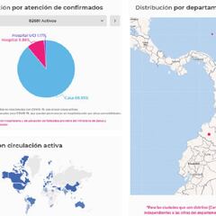 Mapa de casos y muertes por coronavirus por departamentos en Colombia: hoy, 13 de julio
