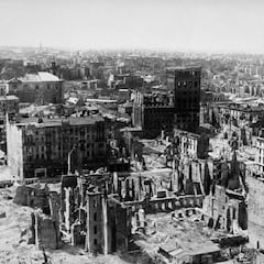 Ciudades que fueron arrasadas en la II Guerra Mundial: Berlín, Londres, Stalingrado...