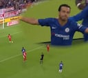 El gran 'escorpionazo' de Pedro en un amistoso del Chelsea