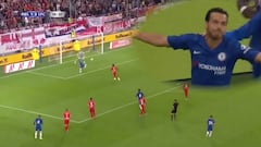 El gran 'escorpionazo' de Pedro en un amistoso del Chelsea