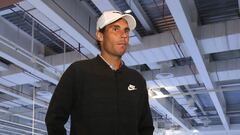 Spain's Rafael Nadal speaks during an interview with AFP about his newly inaugurated Rafa Nadal Tennis Academy in Kuwait City on February 5, 2020. (Photo by Yasser Al-Zayyat / AFP)