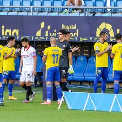 El Cádiz, en LaLiga Santander con un once de Segunda