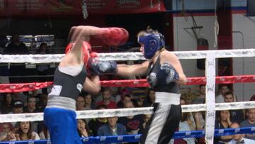 Boxeando sin tregua en Vallecas: Almu Álvarez vs. Alba Sánchez