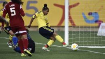 En fútbol femenino, Colombia empata con Trinidad y Tobago