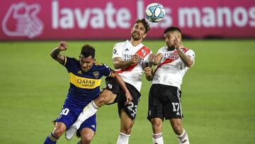 Formación posible de Boca ante River en la Copa de la Liga