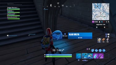 Vuelve a Fortnite el redespliegue del ala delta