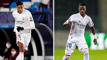 Real Madrid: preocupaci¨®n por la situaci¨®n de Varane y Vinicius