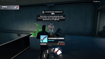 Experta vende el arma exótica Rastreador de Sombras
