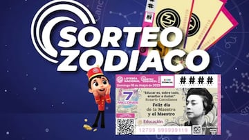 Descubre los resultados y números ganadores del Sorteo Zodiaco 1703, alusivo al Día de la Maestra y el Maestro en México.